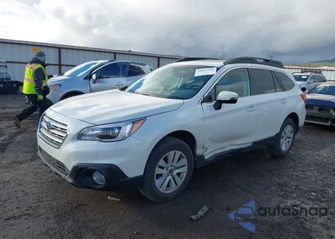 2017 Subaru Outback 2.5I Premium z USA, uszkodzony, nr VIN 4S4BSAHC6H3232969